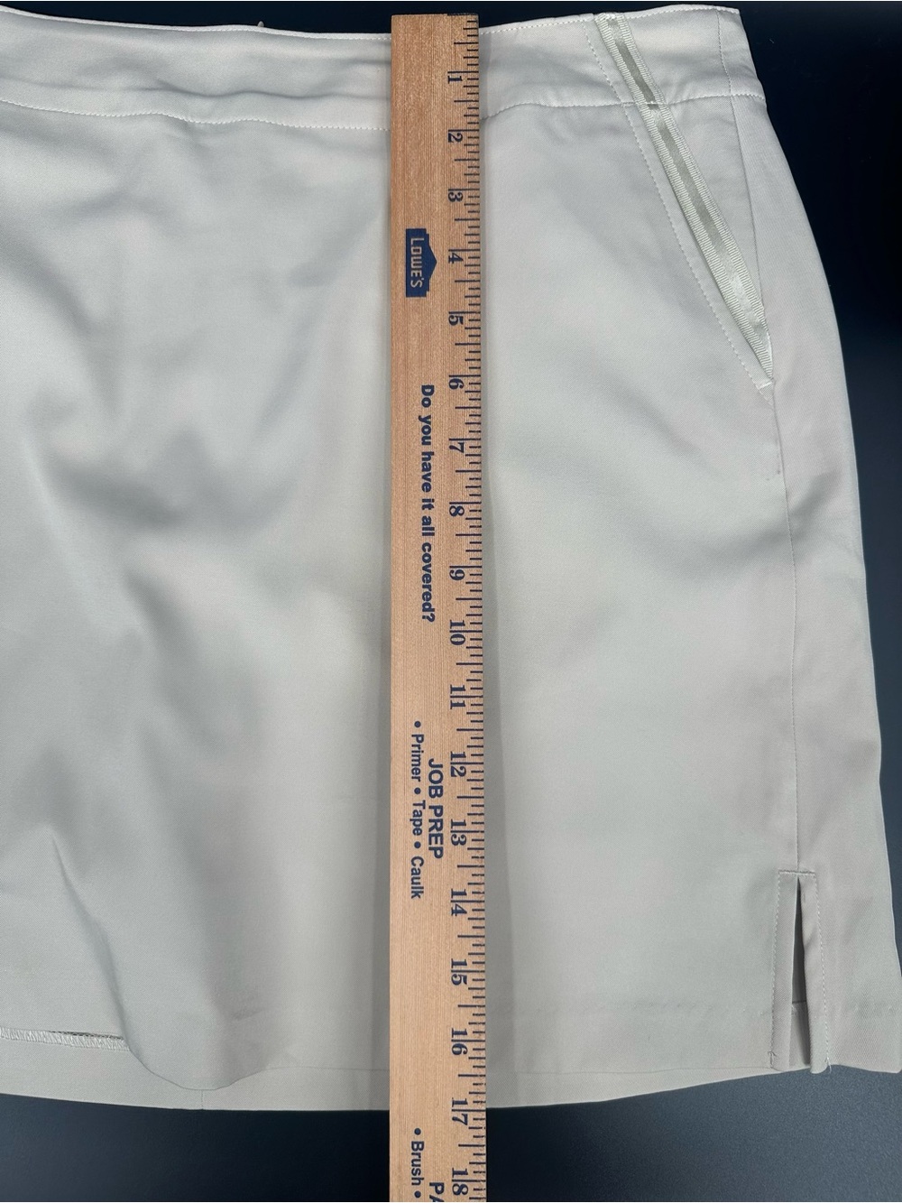 Lady Hagen White Golf Tennis Skort Built In Shorts Size 12 Stretch Athletic 1256 - Picture 4 of 9